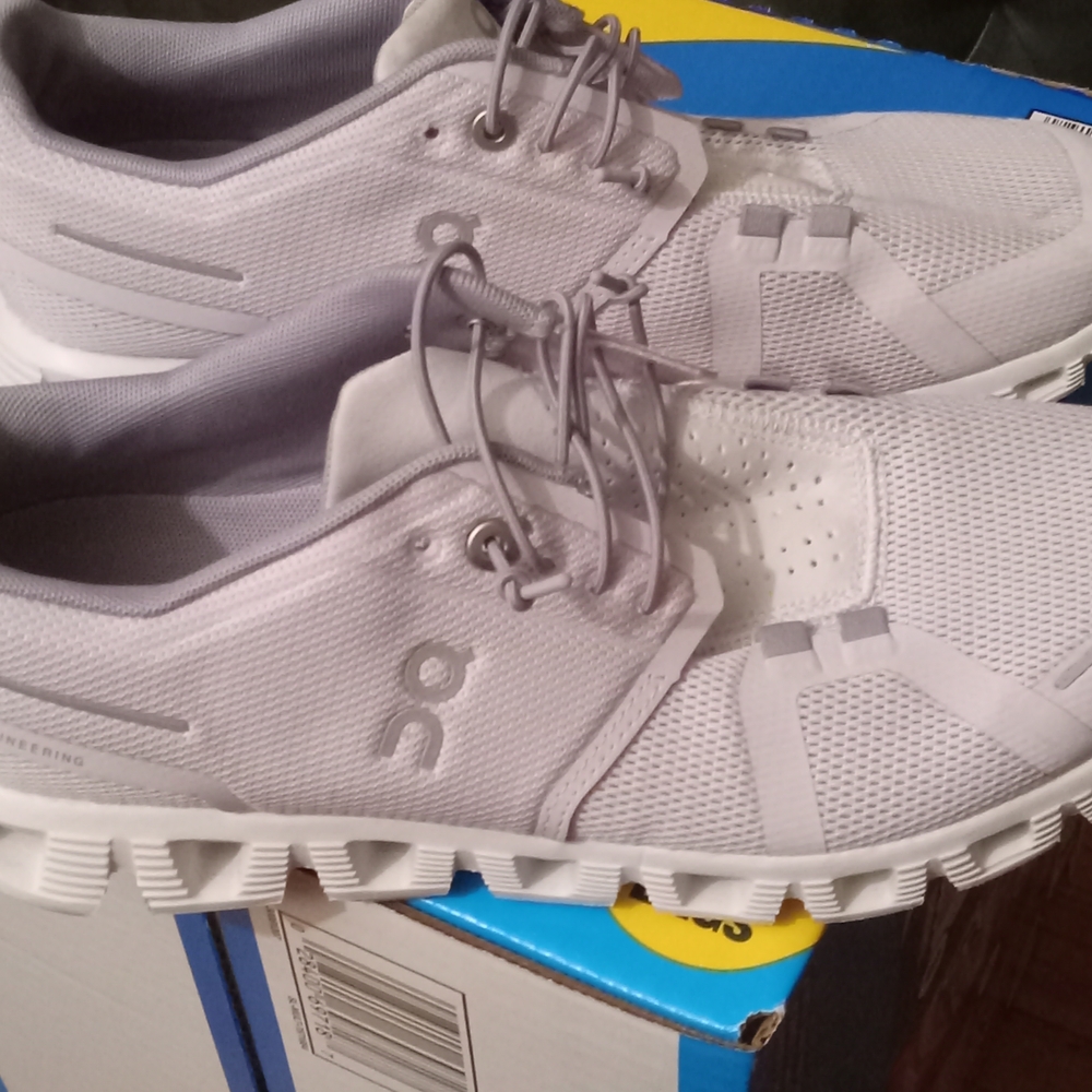 On Running White Athletic Shoes